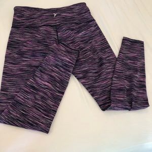 Old Navy Active Full length tights size L Purple